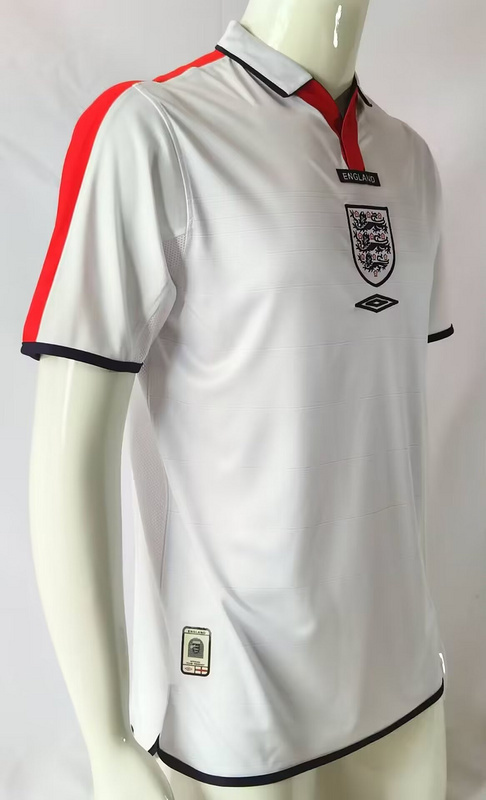retro jersey England home retro Jerseys 2004 maglia calcio maillot football camisetas f