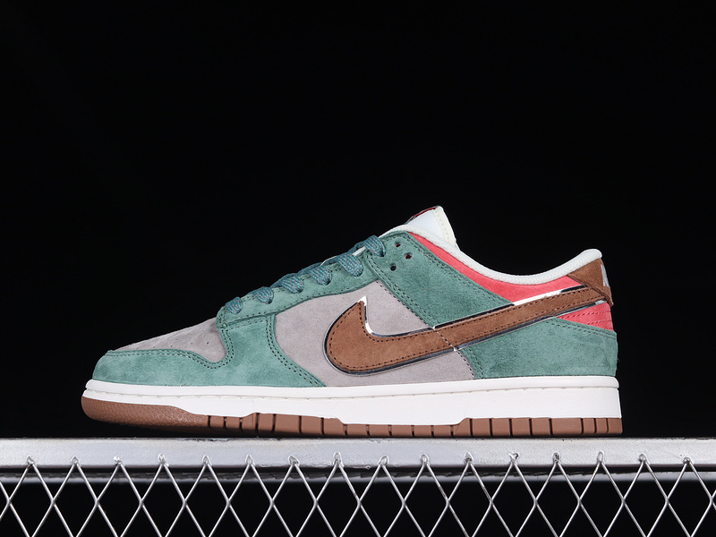 dunk 350 ST1391 203 OTOMO KATSUHIRO SB DUNK LOW STEAMBOY OST GREEN GREY RED BROWN UNISEX 36 4