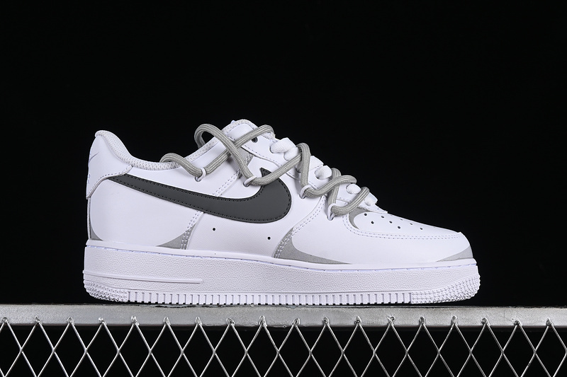 air force 1 340 ZH0316 017 AIR FORCE 1 07 LOW WHITE GREY WOMAN 36 39 MAN 40 45 F8D1