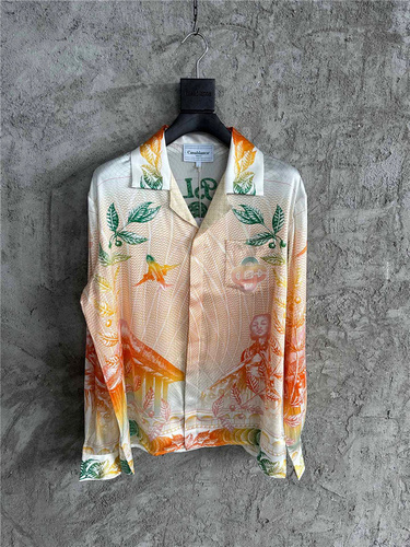 casablanca 11 CASABLANCA Silk Shirt Top Version 8A9E