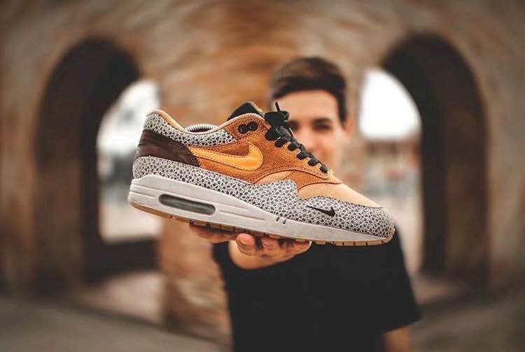 air max Air Max 1 OG safari x Atoms 1 1D11E