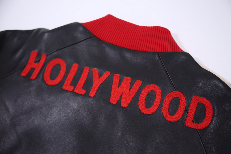 gucci 2020ss Gucc Leather Jacket 4AA7