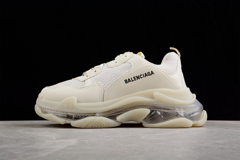 BALENCIAGA TRIPLE S 【550】[W1GB60315]-[BA﹡LEN﹡CIAGA TRIPLE S 3.0 SNEAKERS WHITE∕WHITE∕BLACK]-[W