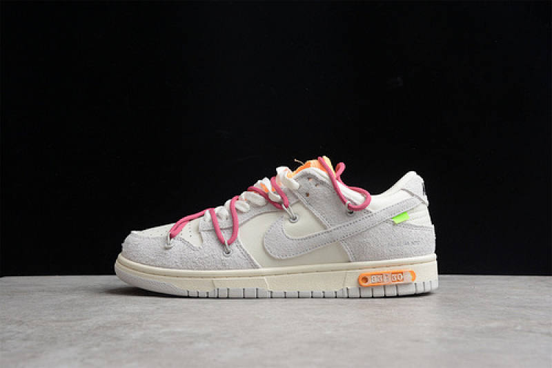dunk 380 DJ0950 114 OW X SB DUNK LOW LOT 35 OF 50 SAIL NEUTRAL GREY PINK UNISEX 36 45 2E6B