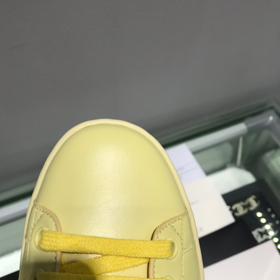 GUCCI SHOES GUCCI WOMEN'S ACE SNEAKER WIHT INTERLOCKING G 598527( 170 USD)(5EA5)