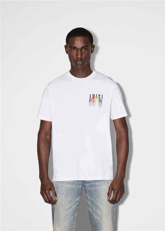 2023SS A﹡iri T Shirt top version(E53F) amiri clothes