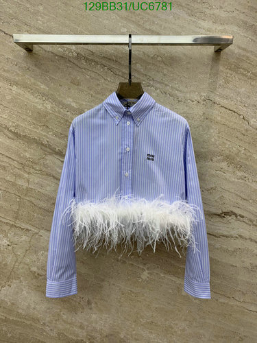 MiuMiu Clothing Code︰ UC6781(3D15) best sellers