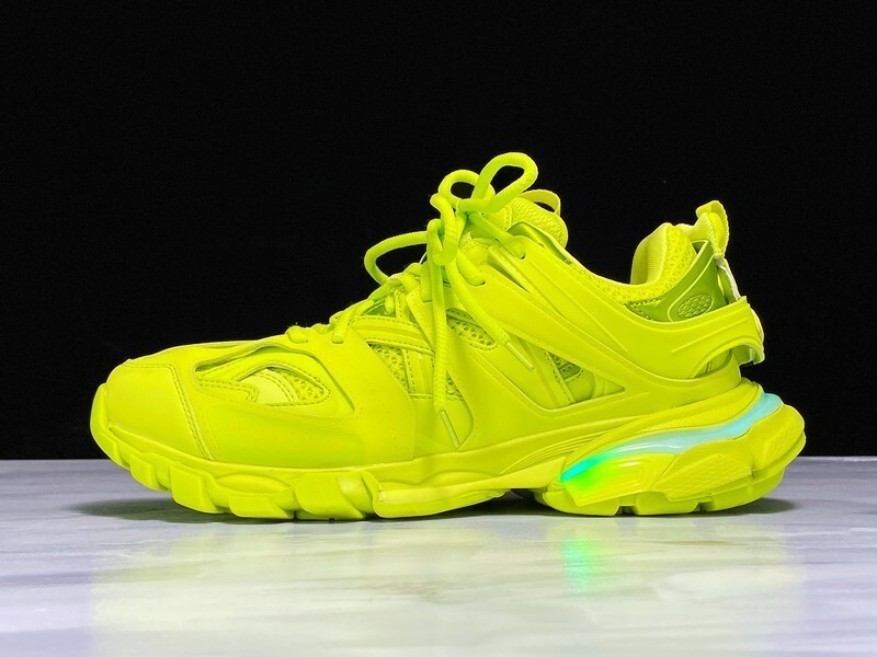 BALENCIAGA TRACK 【680】[OK TRACK LED TRAINERS 3.0 SHOES FLUORESCENT YELLOW]-[WOMAN︰35-39]-[MAN︰