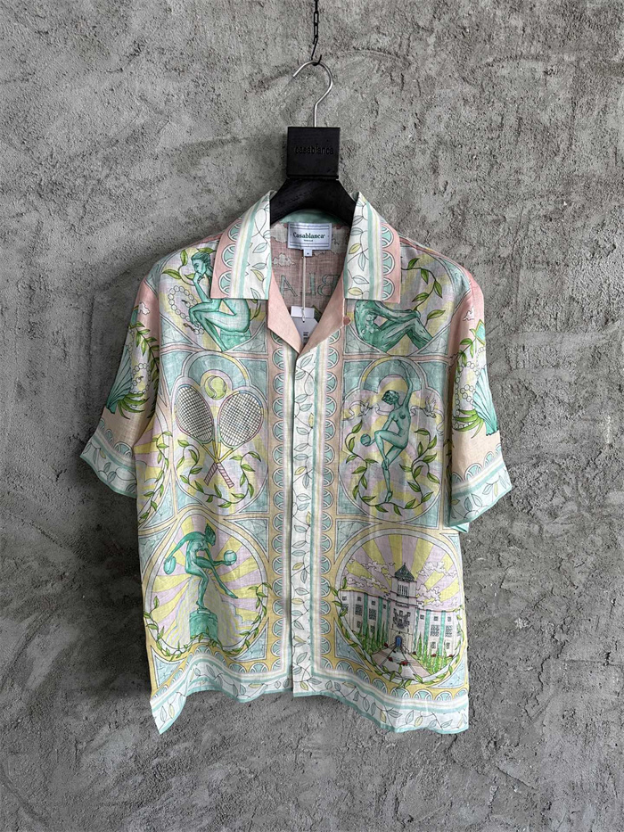 CASABLANCA Clothes CASABLANCA Shirt Top Version(A612)