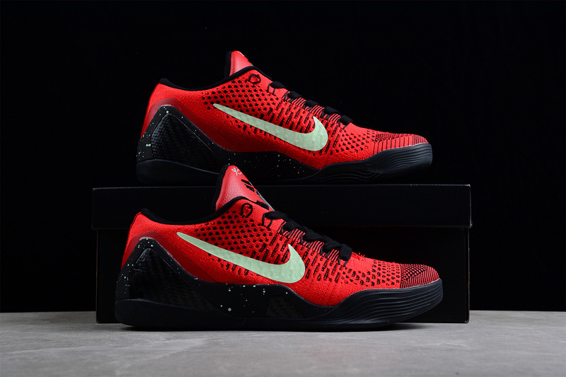 kobe 360 639045 600 KOBE 9 ELITE LOW UNIVERSITY RED BLACK WHITE MAN 40 46 9445