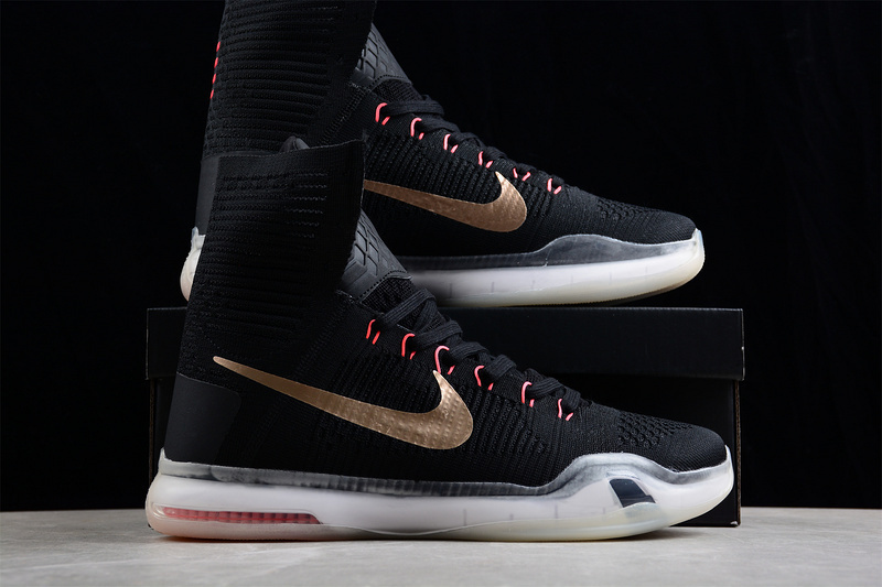 kobe 360 718763 091 KOBE 10 ELITE ROSE GOLD BLACK WHITE HOT LAVA METALLIC RED BRONZE MAN 40 4