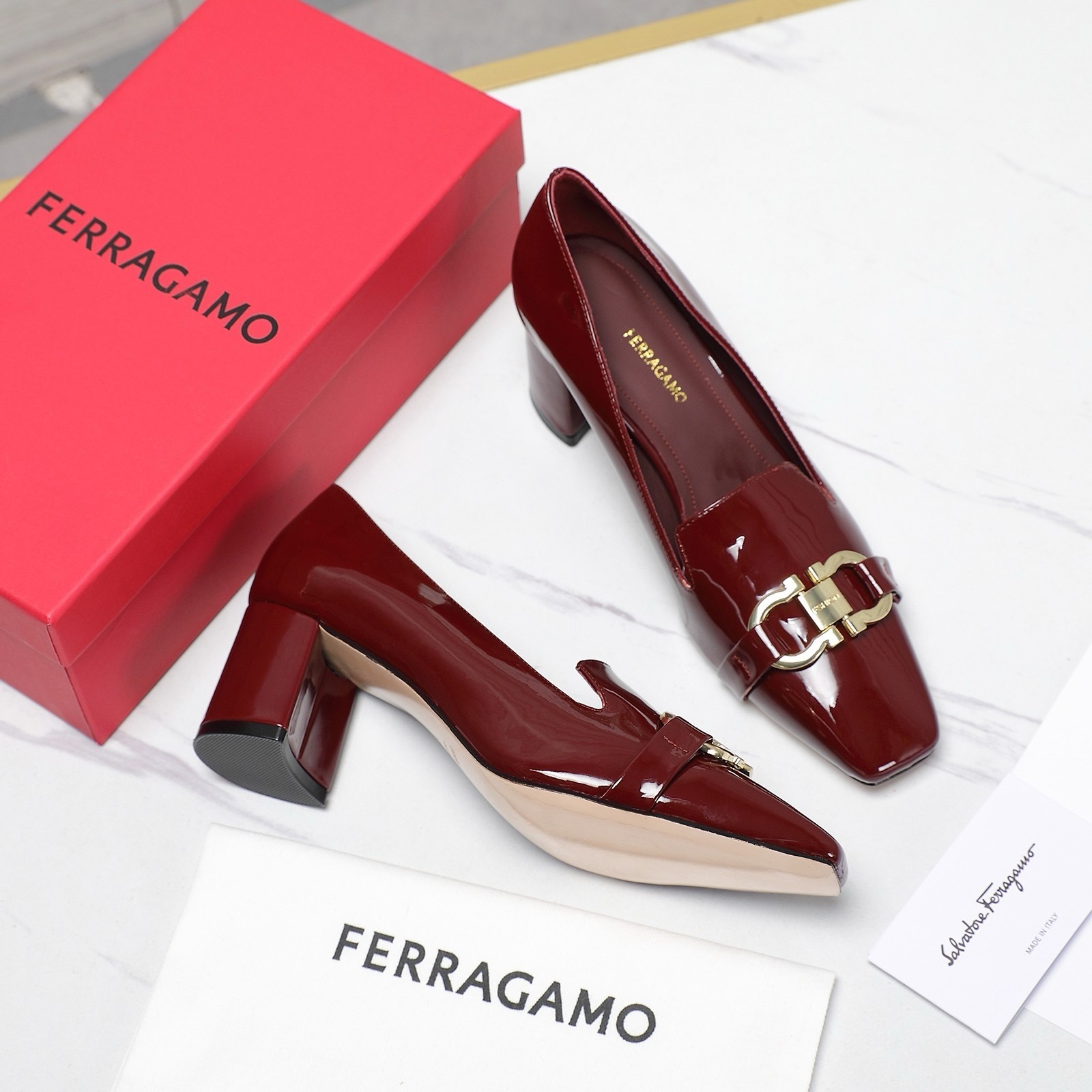 Ferragamo shoes Salvatore Ferragamo shoes size︰eu35-42 6CM 321630D(3CBA)