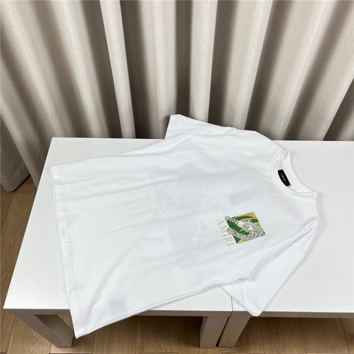 2023fw A﹡iri T Shirt Top Version(E68F) amiri clothes