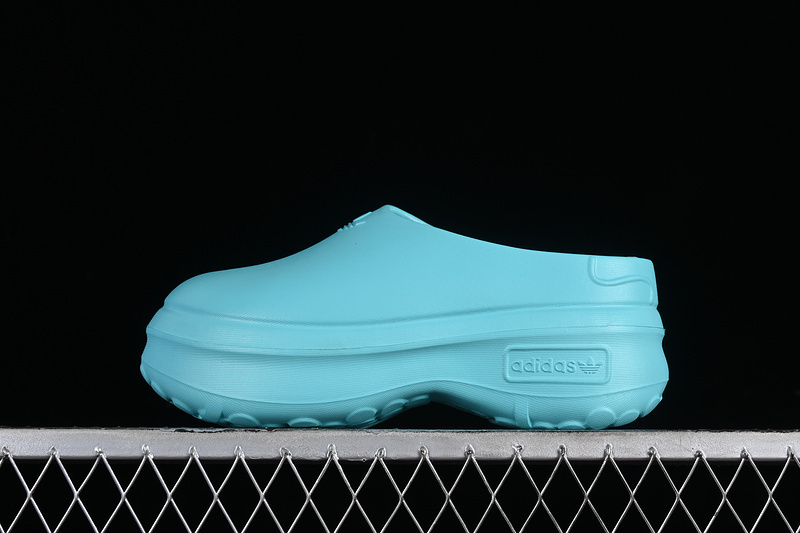 Sandal 【200】[IE7051]-[ADIFOM STAN SMITH PLATFORM MULE FLASH AQUA∕FLASH AQUA∕CORE BLACK]