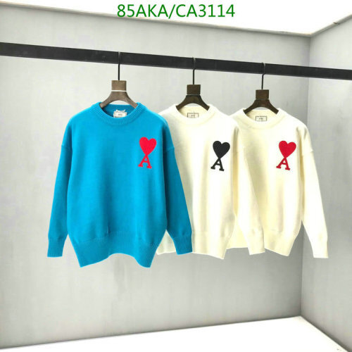 -AMI Sweater Code︰ CA3114(6D77) best sellers