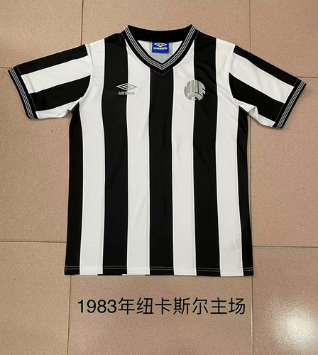 retro jersey Newcastle retro soccer jerseys 1983 maglia calcio maillot football camiset