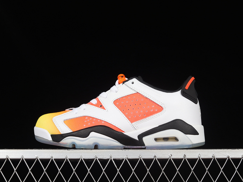jordan 6 340 DC1048 110 AIR JORDAN 6 RETRO LOW SE DONGDAN WHITE BLACK TOUR YELLOW TOTAL ORANG