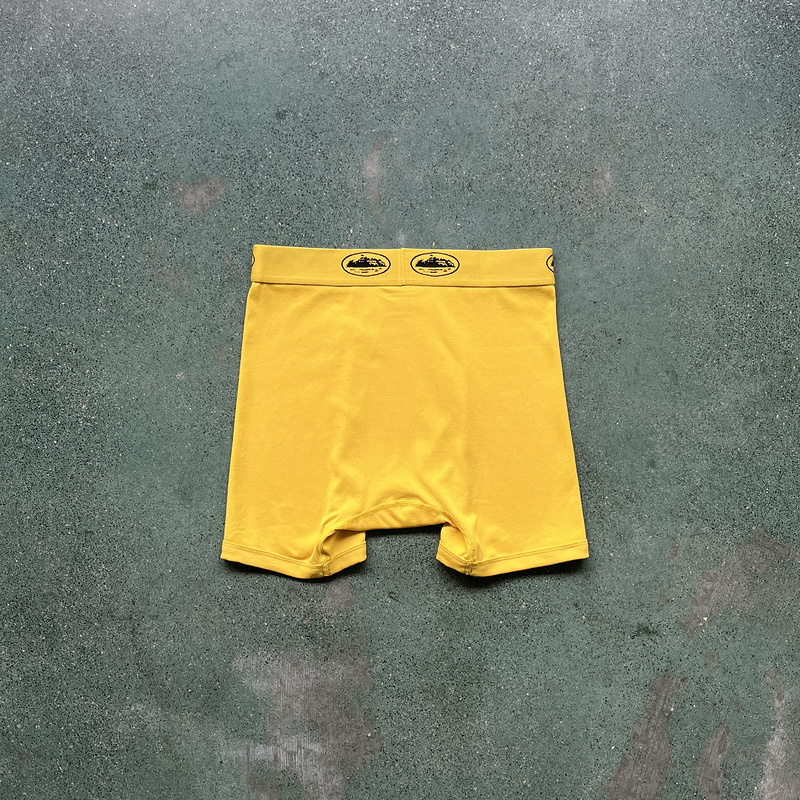 goat 85 3 PACK ALCATRAZ BOXERS Yellow904D