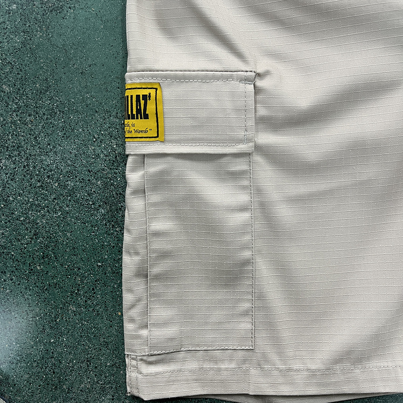 trapstar 195 Khaki Cargo Shorts 2E1B