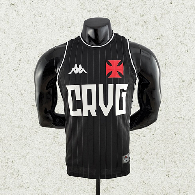 Vasco da Gama Basketball Jersey Black soccer jersey Camiseta de futeyupoo camisas de time