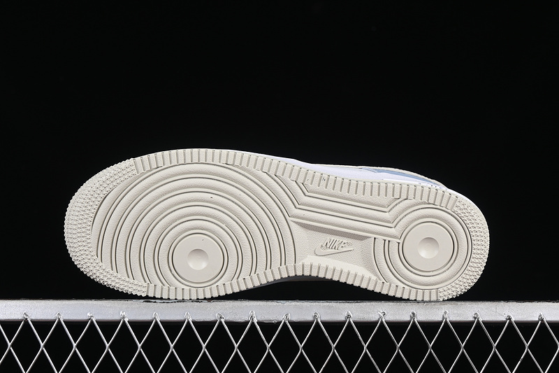 air force 1 280 HF0022 400 AIR FORCE 1 07 LOW WHITE GREY BLUE WOMAN 36 39 MAN 40 45 E775