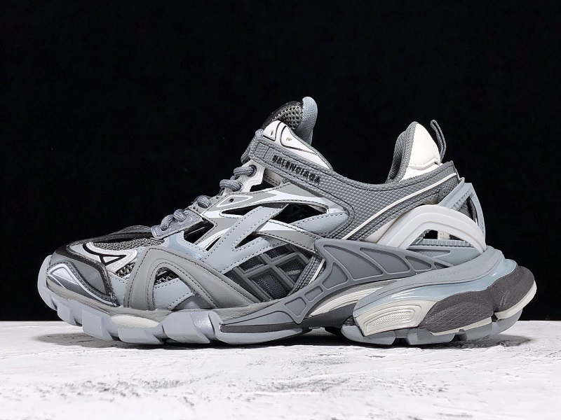 BALENCIAGA TRACK [ECBAB2040308]-[TRACK 2.0 SHOES GREY∕WHITE]-[WOMAN︰36-39]-[MAN︰40-45](3AFC)