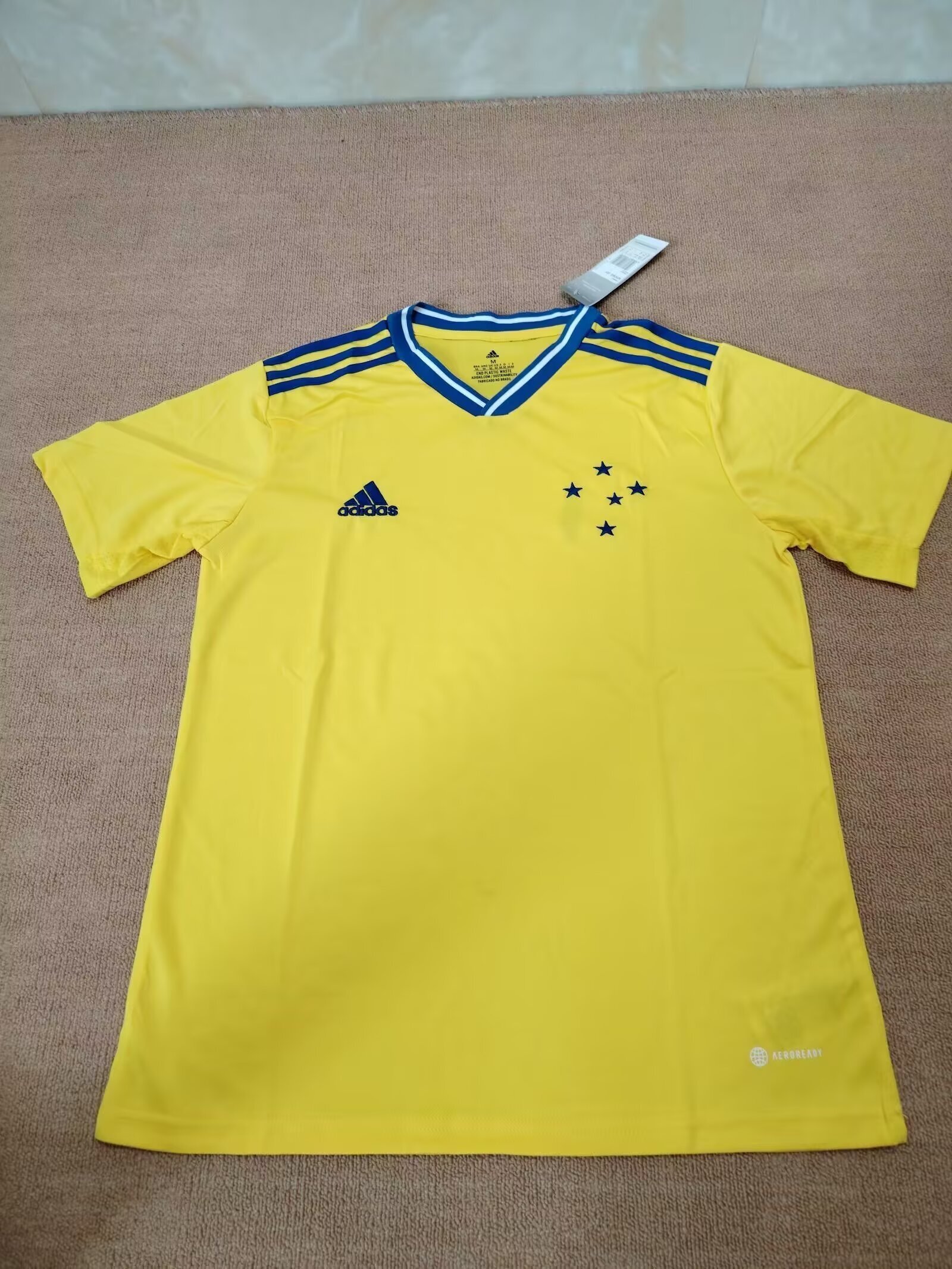 Brazil League Jerseys Cruzeiro 24-25 yellow away s-xxl(8C29)