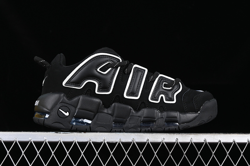uptempo 320 FB1299 001 AMBUSH AIR MORE UPTEMPO LOW WHITE BLACK WOMAN 36 39 MAN 40 45 CF20