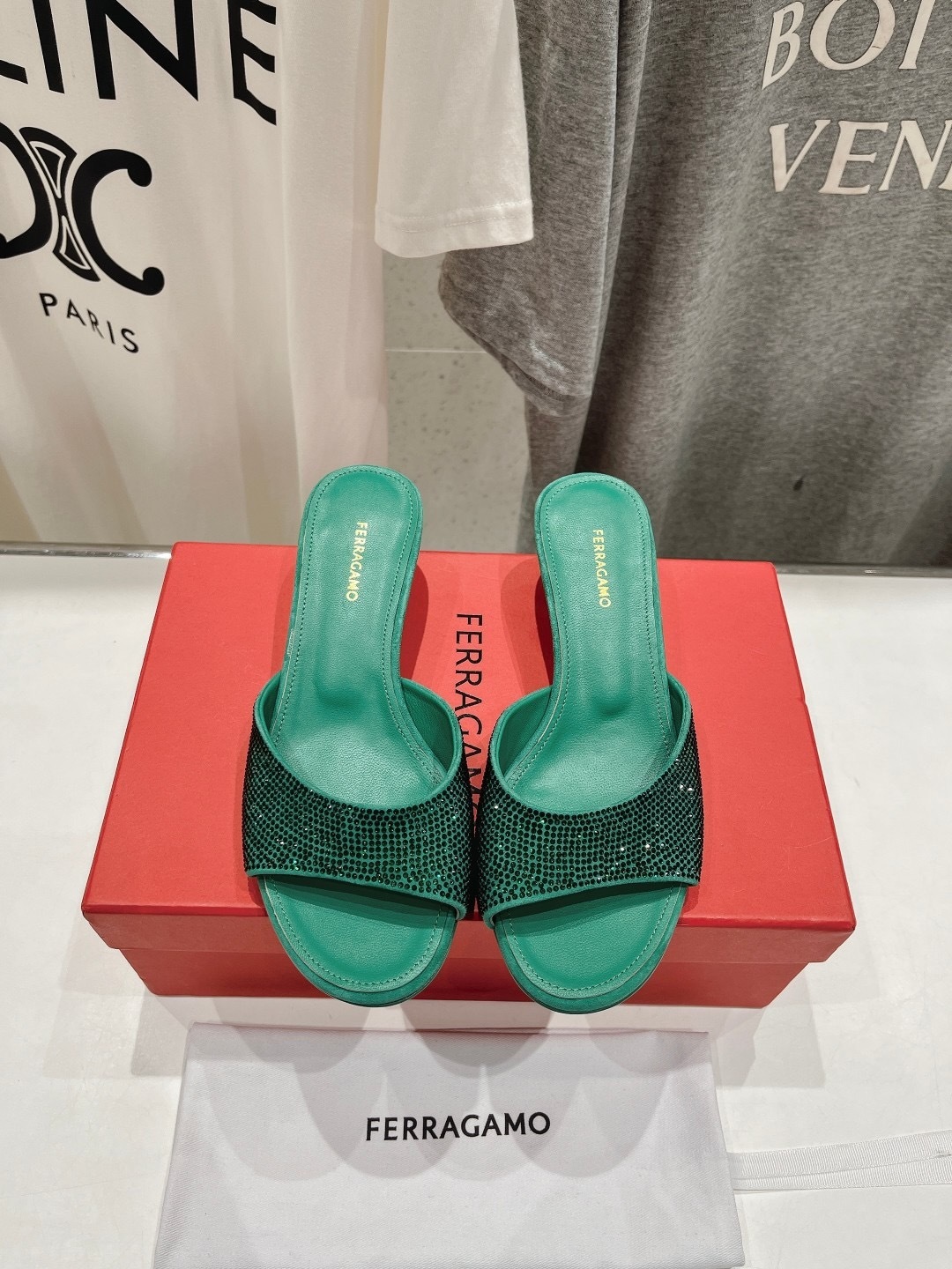 Ferragamo shoes Salvatore Ferragamo shoes size︰eu35-42 4CM 321630D(B4E5)