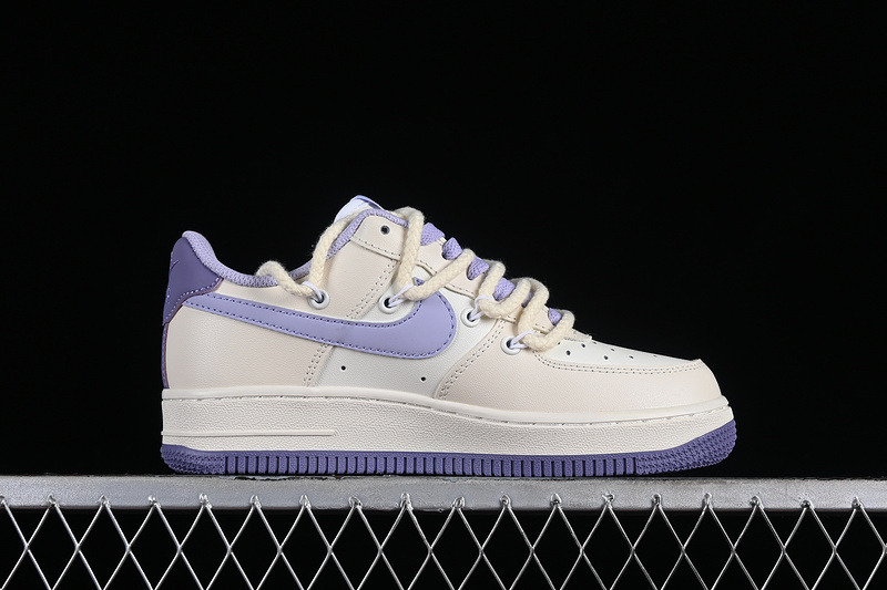 air force 1 340 BD7701 022 AIR FORCE 1 07 LOW MILK WHITE BLUE PURPLE WOMAN 36 39 MAN 40 45 FE