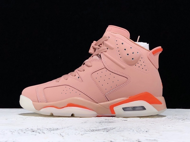 jordan 6 CI0550 600 GET AIR JORDAN 6 RETRO ALEALI MAY RUST PINK BRIGHT CRIMSON BEA8