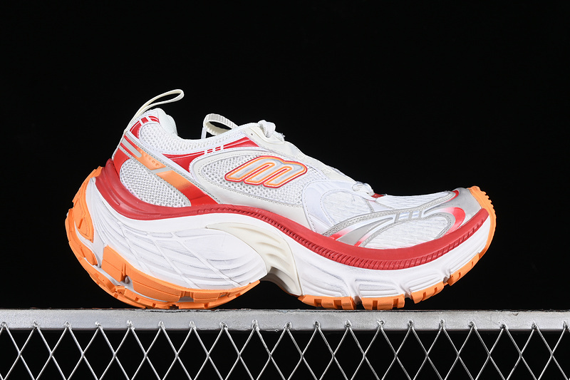 BALENCIAGA TRACK 【480】[W2MV29670]-[BA﹡LEN﹡CIAGA TRACK SNEAKER WHITE∕GREY∕ORANGE]-[WOMAN︰35-39]