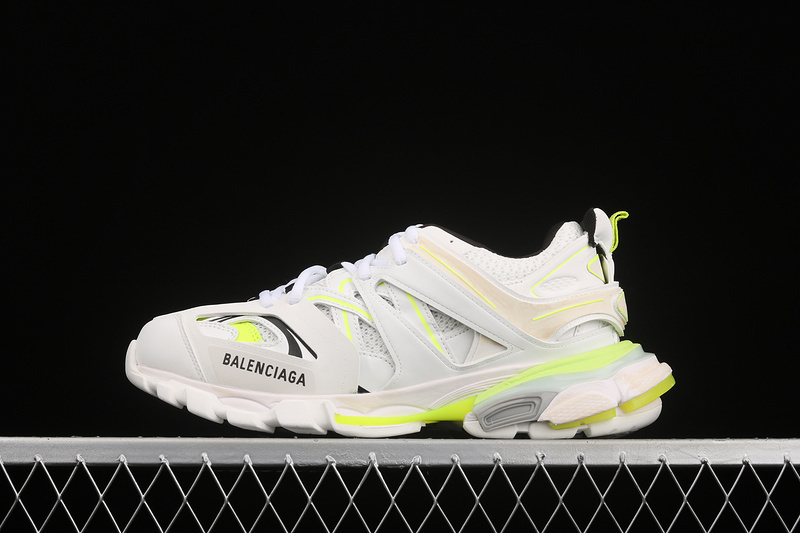 BALENCIAGA TRACK 【530】[W1GC39070]-[BA﹡LEN﹡CIAGA TESS S.GOMMA SNEAKERS WHITE∕WHITE∕GREEN]-[WOMA