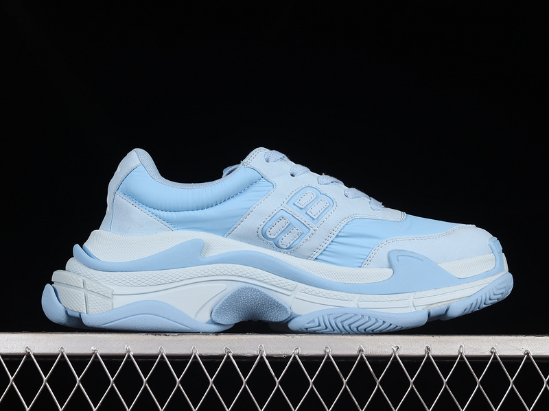 BALENCIAGA TRIPLE S 【500】[W3CU24045]-[BA﹡LEN﹡CIAGA TRIPLE S SNEAKERS SKY BLUE∕SKY BLUE∕WHITE]-