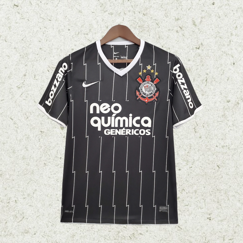 Retro 11∕12 Corinthians away soccer jerseys Camiseta de fútbol Football Shyupoo camisas de time