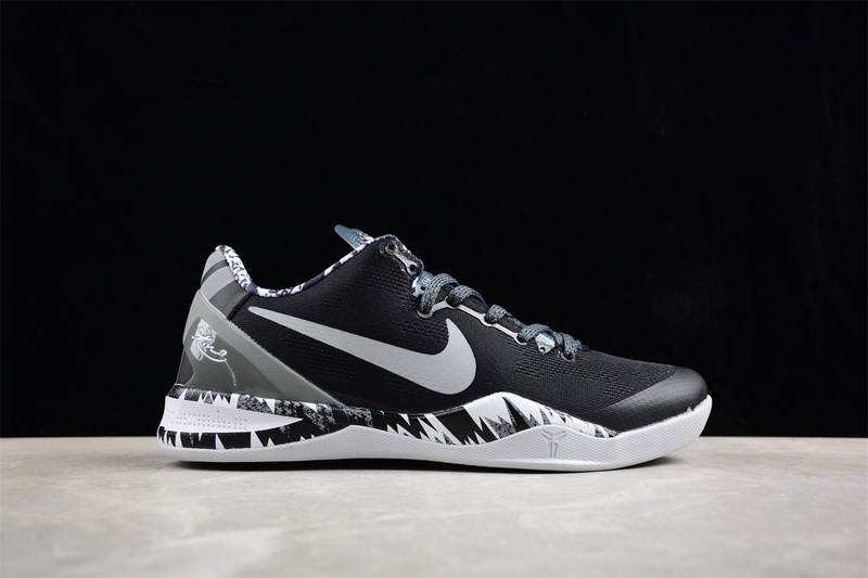 kobe 340 613959 001 KOBE 8 SYSTEM WHITE GREY BLACK MAN 40 46 3DA0