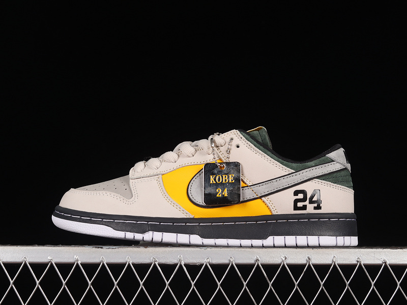 dunk 330 LF2428 005 TOMO KATSUHIRO SB DUNK LOW PRO KOBE WHITE BLACK YELLOW UNSIZE 36 47.5 DDA