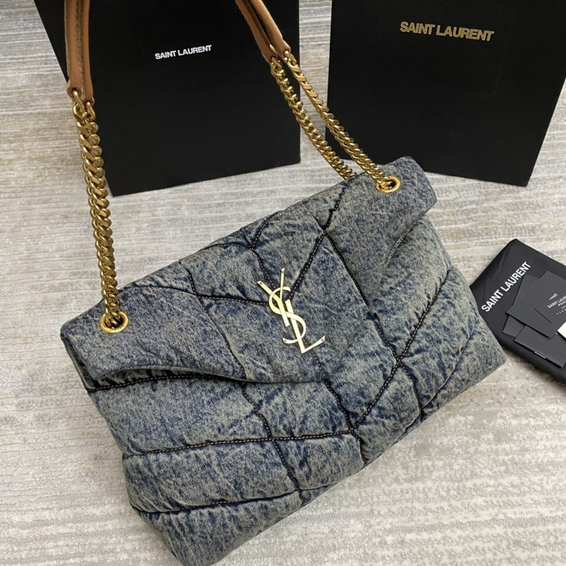 ysl luoluo medium SAINT LAURENT PUFFER MEDIUM BAG 577475(AC18)