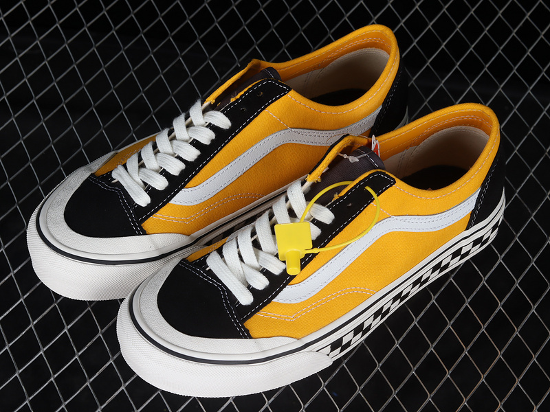 [VN0A4BX9F3X]-[STYLE 36 DECON SF CHECKERBOARD YELLOW∕BLACK∕WHITE]-[WOMAN︰35-39]-...(1D3E)