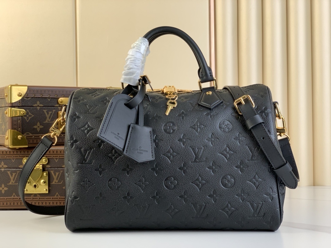 LV-Handbags M47186 Black M11323 Apricot (inside and out)(4CBD)
