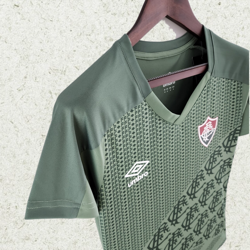 2223 woman Fluminense Green soccer jersey Camiseta de futebol mailloyupoo camisas de time