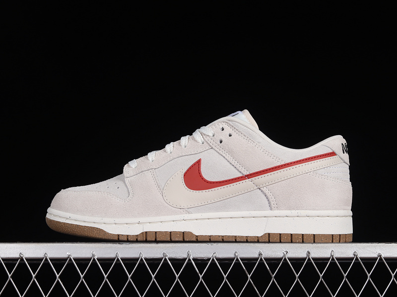 dunk 330 DO9457 100 SB DUNK LOW 85 GREY RED WHITE WOMAN 36 39 MAN 40 47.5 C8A7