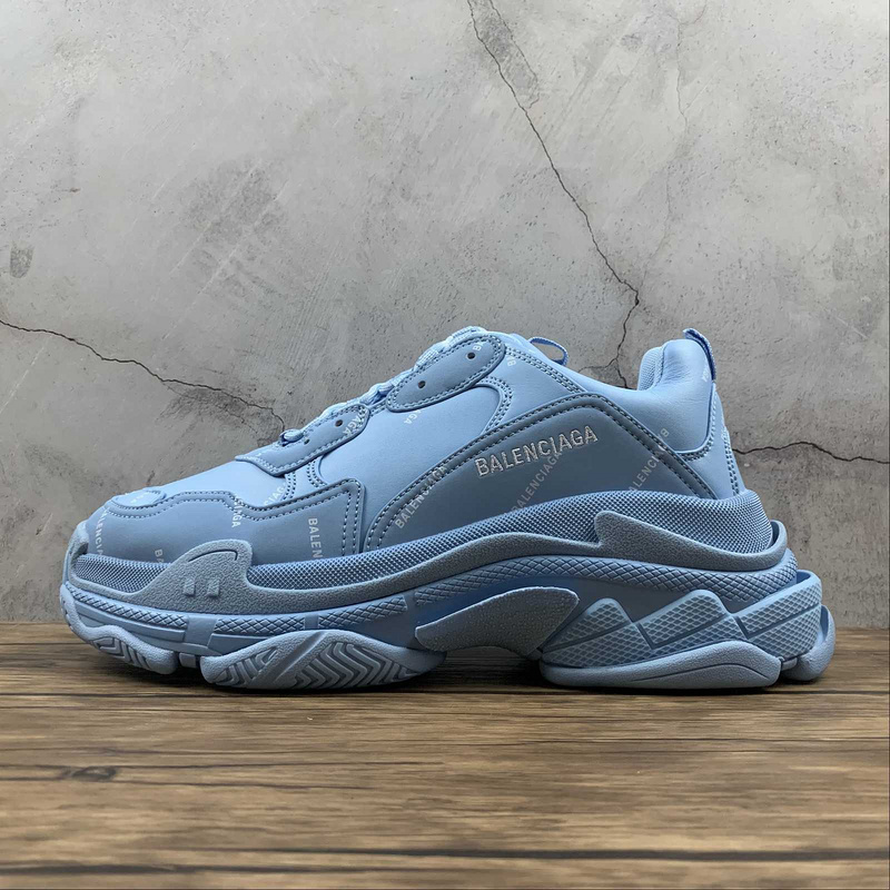 BALENCIAGA TRIPLE S 【470】[BA﹡LEN﹡CIAGA TRIPLE S BLUE∕BLUE∕BLUE]-[WOMAN︰35-39]-[MAN︰40-45](2F75