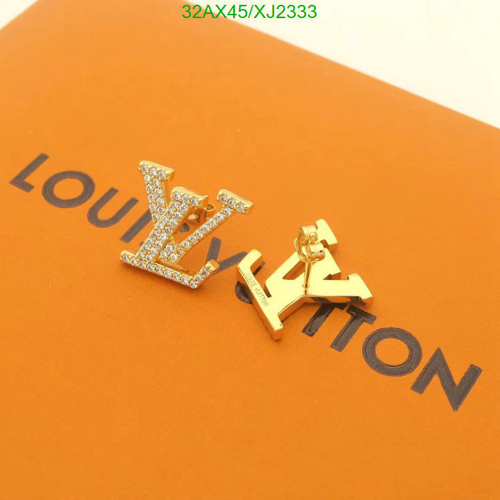 earrings Louis Vuitton High Quality Designer Replica Jewelry LV Code XJ23339A0A