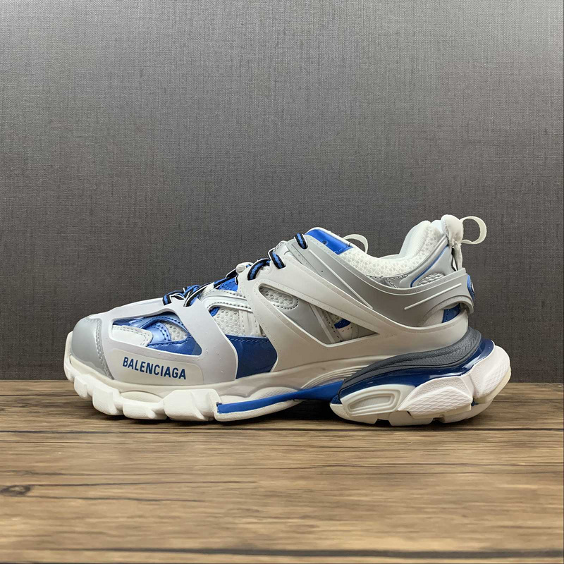 BALENCIAGA TRACK 【600】[542436-W2FS9-9051]-[BA﹡LEN﹡CIAGA TRACK SNEAKERS WHITE∕GREY∕BLUE]-[WOMAN