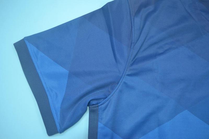 maison mihara Brazil away blue 20-21(B67D)