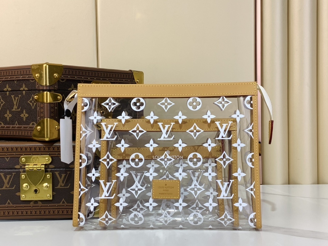 LV-Handbags m11390 Transparent (Yellow skin)(8583)