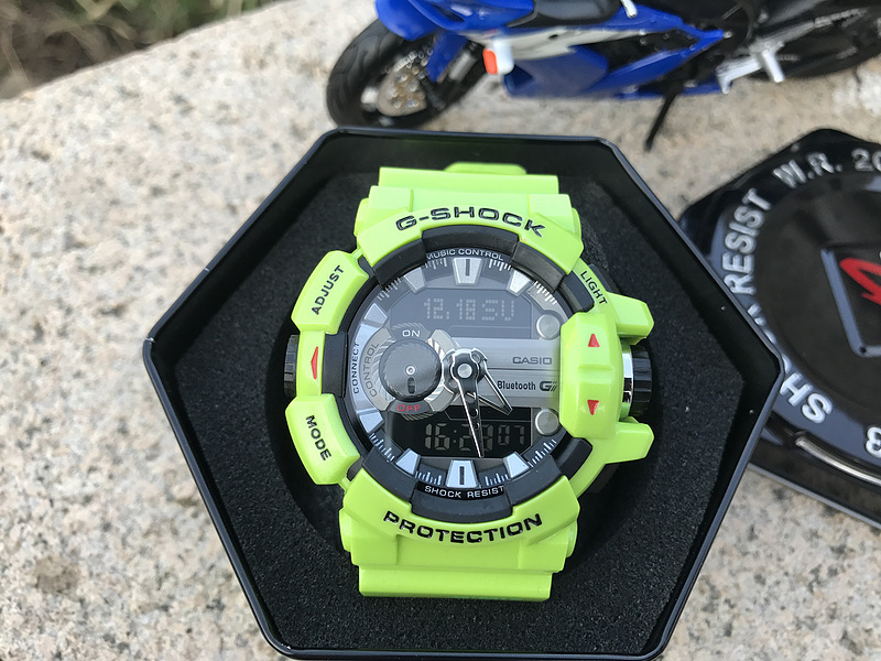 g shock original Bluetooth casio G shock GBA 400 Sport Watch GreenD8B4