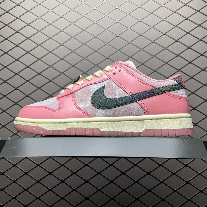 x nike shoes US 52 Nike Dunk Low Hot Punch and Pink Foam FN8927 621 Size 36 40A36B