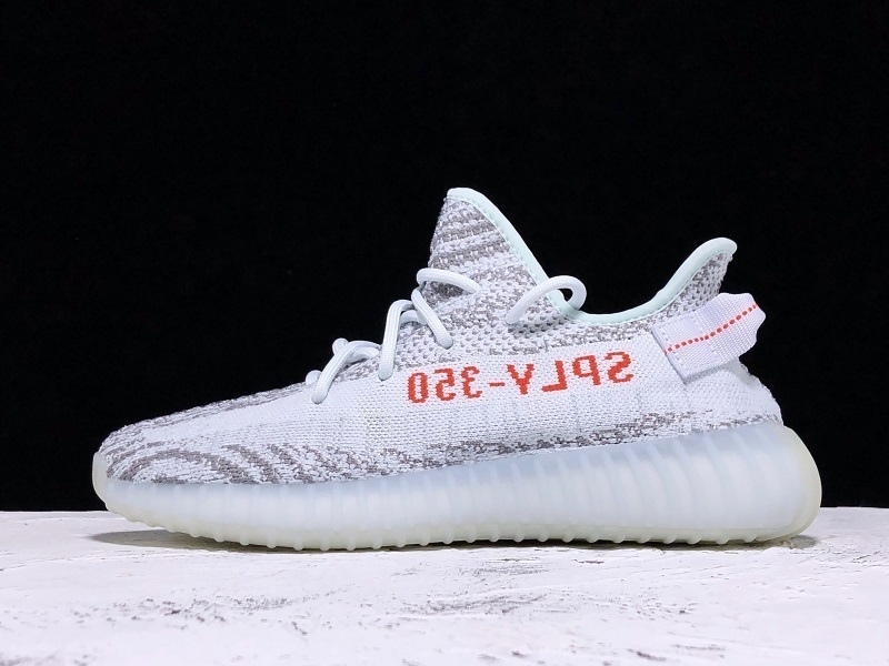 h12 【580】[B37571]-[H12 YEEZY BOOST 350 V2 BLUE TINT∕GRETHR∕HIRERE]-[UNISEX︰36-48] 6542